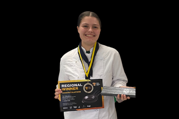 Berry Springs Tavern apprentice chef Amelia Love is Melbourne-bound after winning cook-off